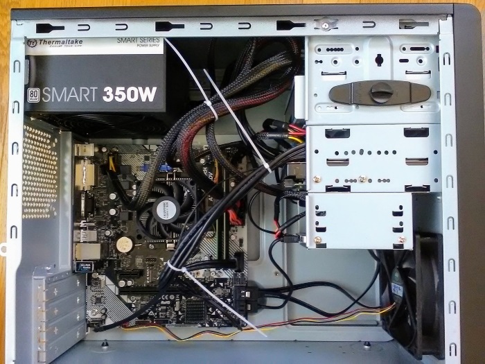 自作PC ジャンク A320 Athlon200ge RX560